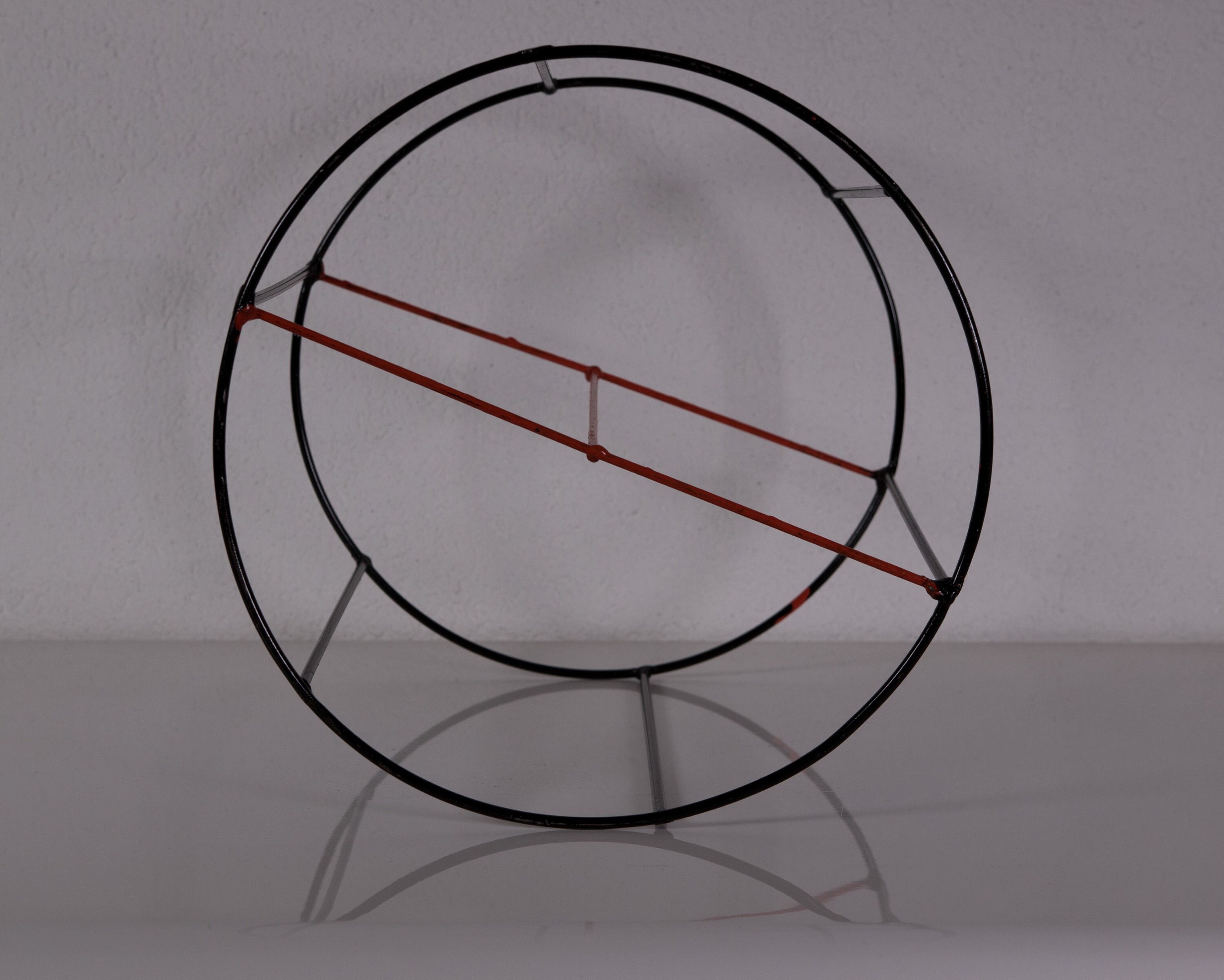 Vintage Geometric Model of Steel Wire Model Nr 3 . Etsy