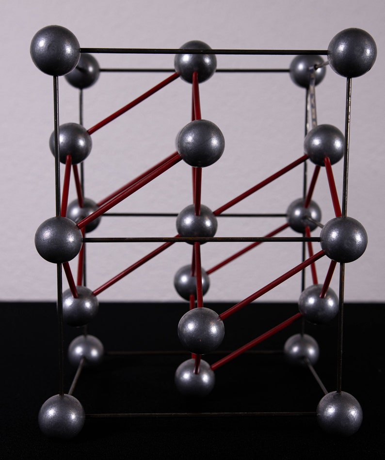 Structure Model Rods Vintage Molecular Atomic Structure Model No. 6B by Leybold ,these ...