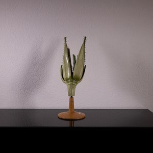 Vintage botanisk skolmodell av vetekorn