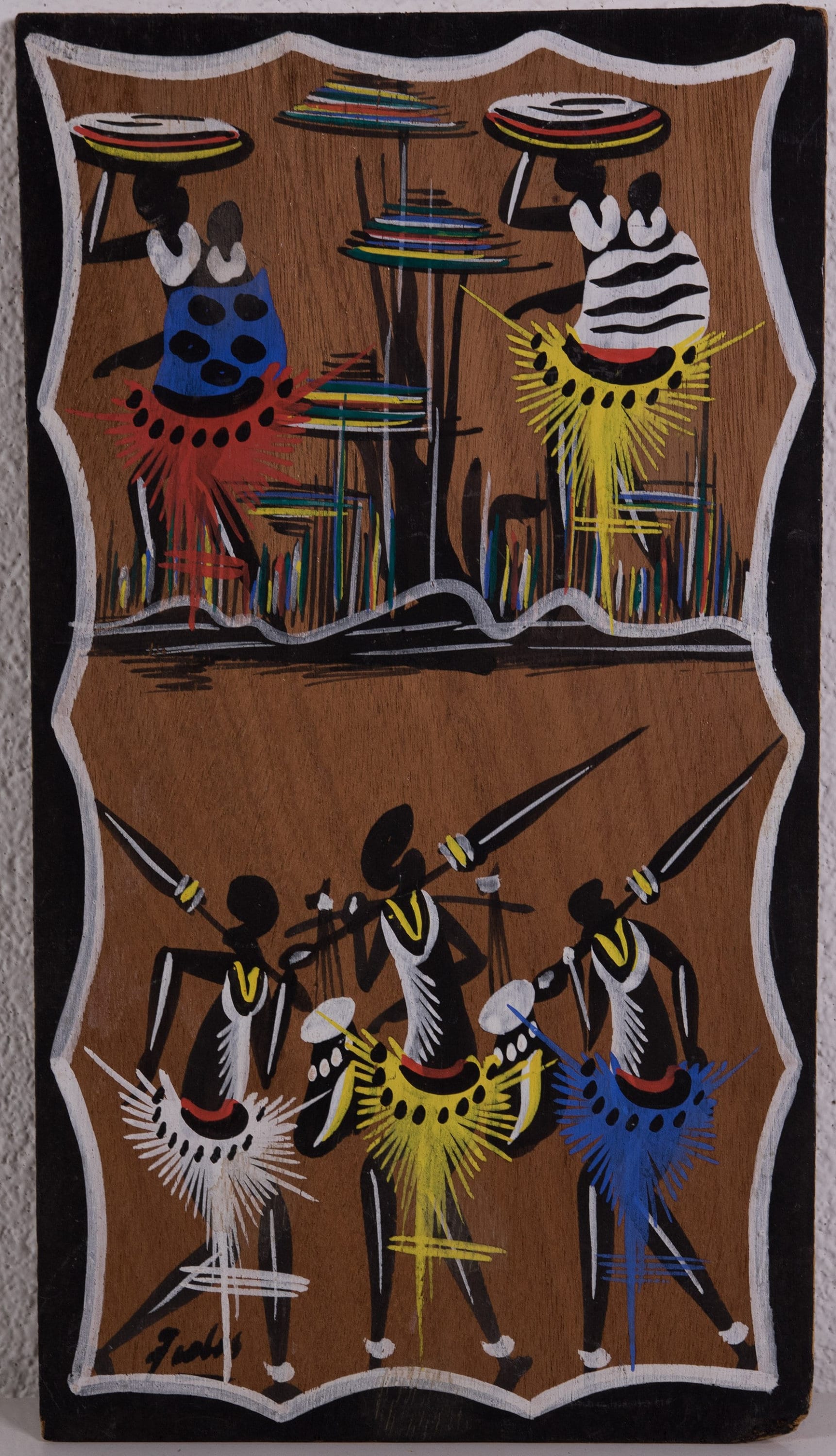 2 Old Congo Paintings From the 1950s / 1960 Etsy