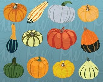 Clipart citrouille, clipart automne, clipart automne, clipart numérique, calebasses, illustration, citrouilles, automne, automne, clipart vectoriel, #144
