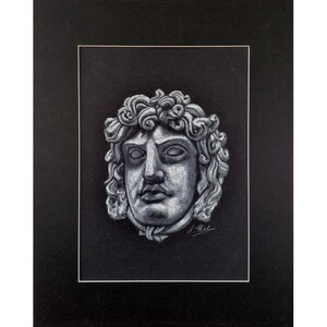 Head of Medusa - Original Drawing