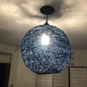 String pendant light