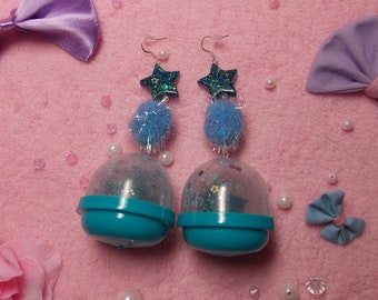 Starry Blue Capsule Earrings