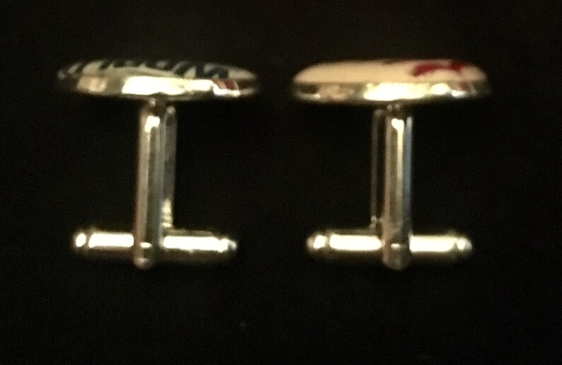 Phillies vs Astros 2022 World Series rawlings game baseball cufflinks image 5