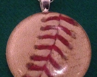Kris Bryant baseball pendant necklace WALK OF HR game used Cubs Rockies Wrigley Field 7/27/15 mlb gift cufflinks earrings jewelry