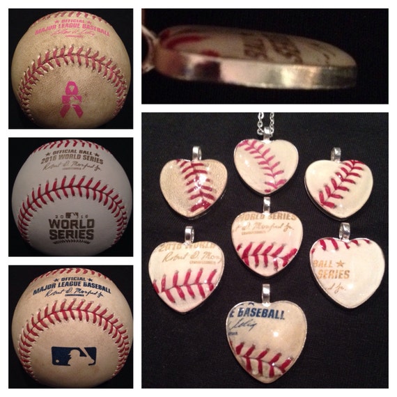 Sports Decor Baseball Leather Ball And Wooden Necklace Personalized Engraved Heart Custom Gift Pendant-Valentines Day Love Sports Decor Baseball Leather Ball And Wooden Necklace Personalized Engraved Heart Custom Gift Pendant-Valentines Day Love