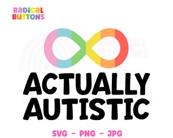 Neurodiversity SVG PNG JPG, Mental health Svg, Autism Svg, Autistic Svg, Actually autistic, Neurodivergent, Svg Files, Digital Download