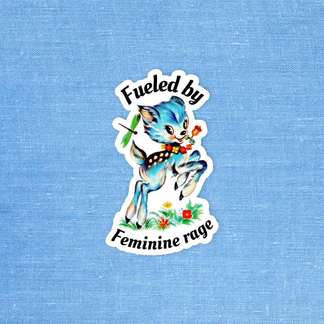 Feminist Sticker, Sticker for Women, Female Empowerment, Laptop Sticker ...