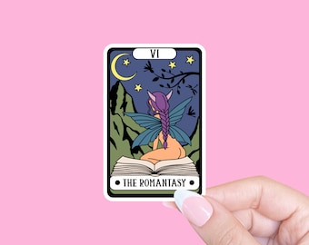 Romantasy sticker, Bookish sticker, Smut sticker, Book tropes, Tarot sticker, Bookish sticker, Reader sticker, Sticker for Kindle