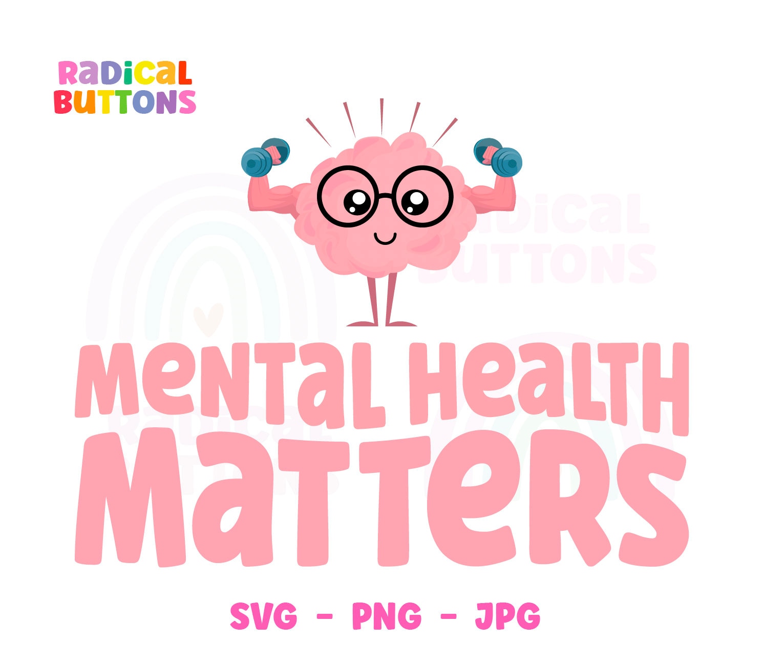 Mental Health Matters SVG PNG JPG, Mental Health Svg Png Jpg, Mental ...