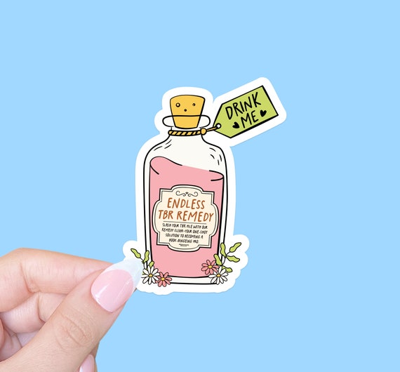 Endless TBR Sticker, Book Sticker, Bookish Sticker, SMUT sticker, Smut reader, Romance Book Sticker, Tablet sticker, Booktok sticker