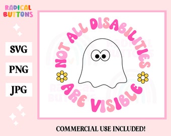 Geestelijke gezondheid SVG PNG JPG, Niet alle handicaps zijn zichtbaar Svg Png, Onzichtbare handicaps Svg Png, Spoonie Svg, Onzichtbare ziekte svg
