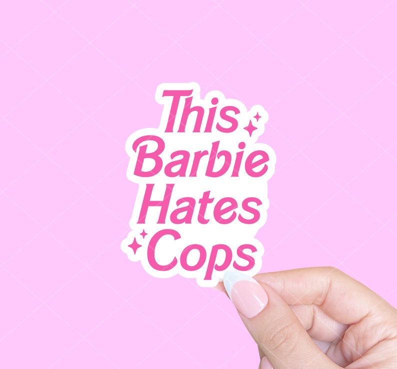 Anti cop sticker, Anarchist sticker, Anti racist sticker, Anti police sticker, ACAB sticker, Social justice sticker, Laptop sticker image 1