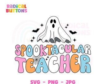 Professor SVG PNG JPG, Professor de Halloween Svg, Professor assustador Svg, Professor assustador Svg, Educador Svg, Download digital, arquivo digital