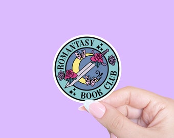 Romantasy sticker, Bookish sticker, Smut sticker, Book tropes, Tarot sticker, Bookish sticker, Reader sticker, Sticker for Kindle