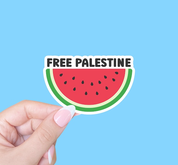 Free Palestine sticker, Social justice sticker, Human rights sticker, Justice for Palestine, Laptop sticker, ALL PROCEEDS DONATED