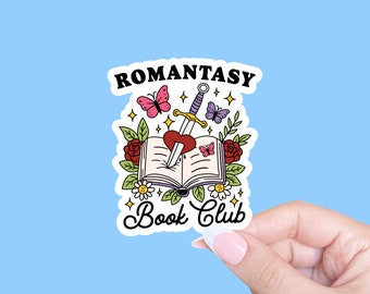 Romantasy sticker, Bookish sticker, Smut sticker, Book tropes, Tarot sticker, Bookish sticker, Reader sticker, Sticker for Kindle