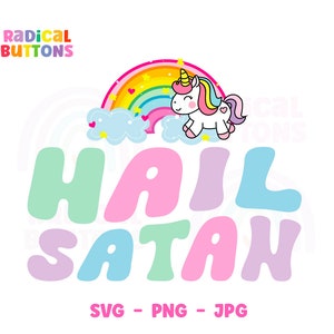 Atheist SVG PNG, Hail Satan Svg, No God no masters Svg, Anti-religion Svg Png, Atheism, Descarga digital, Uso comercial gratuito