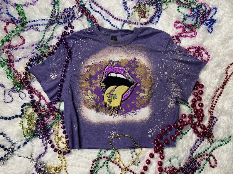 mardi gras crop jacket