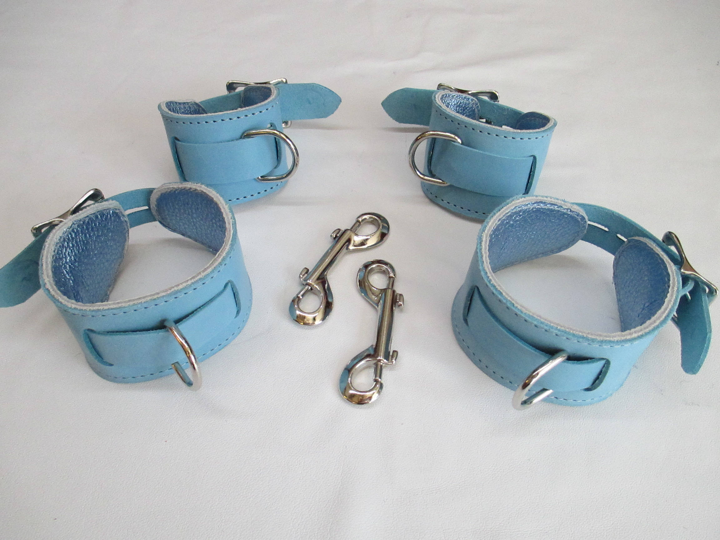 Princess/Prince Locking Restraint Cuffs Set Wrist and Ankles Etsy