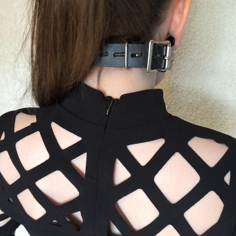 Leather Lockable Medical Grade Silicone Ball Gag Etsy Canada