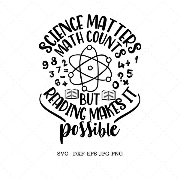 Science SVG, Teacher SVG, Space SVG, Funny Science Gift