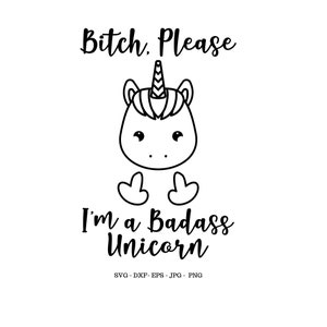 Middelvinger, cadeau voor vriend, grappige koffiemok, Unicorn Lover, Unicorn Gift, Snarky, Bitch Please