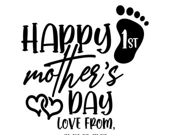 Download 1st Mothers Day Svg Etsy