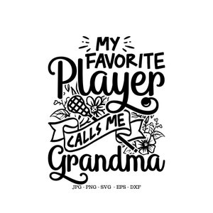 Nonna di lacrosse, regalo per la nonna, nonno Svg, ragazze Lacrosse