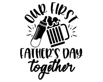 1st Father's Day, First Father's Day, From Wife, Gift for New Dad
