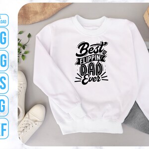 Best Flippin Dad Svg, Funny Gift for Dad, Funny Gift for Dad - Etsy