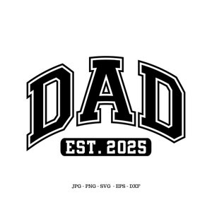 Papa est né en 2025, Cadeau pour la première fois à papa, Cadeau pour un nouveau papa, Futur papa