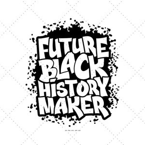 Black History Maker Svg, Black History Png, Statement Shirt Svg, Afro Vector, Black History Gift