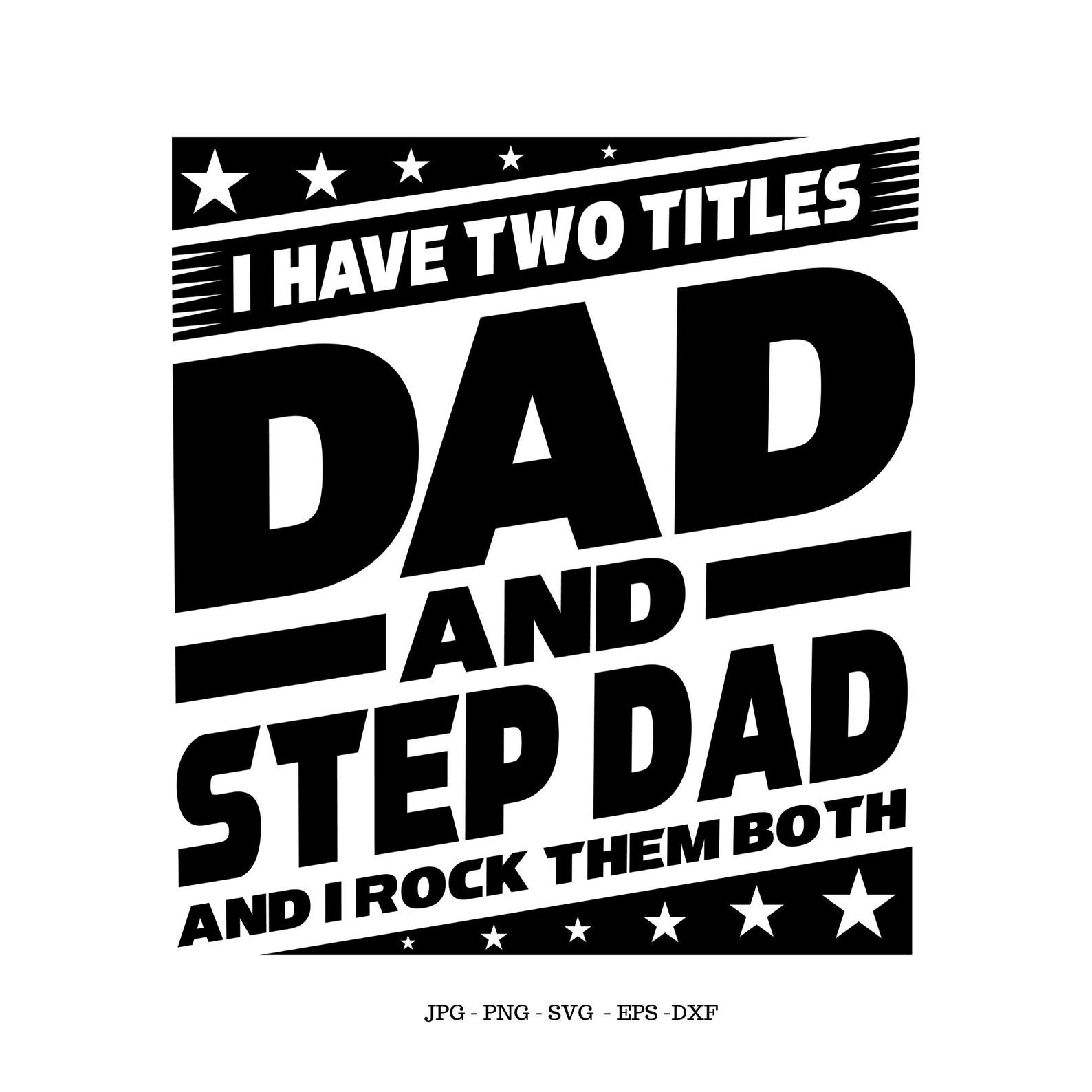 Funny Father's Day Step Dad Svg Step Dady Gift Gift for  Etsy UK