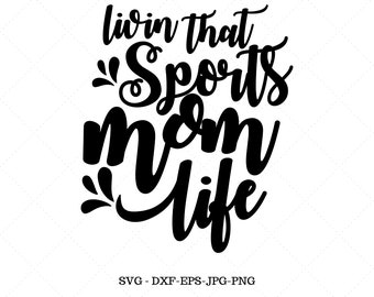 Sports Mom Svg, Instant Download, Baseball Cut File, Softball Mom Svg, Sports Svg, Sports Mom, Mom Gift