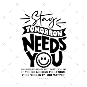 Mental Health Svg, Motivational Svg, Anxiety Svg, Suicide,  Mental Awareness, Stay Svg, Mental Quote