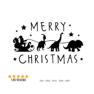 Niedliche Weihnachts-Svg, Junge Weihnachts-Svg, Dinosaurier Weihnachten, Dino-Svg