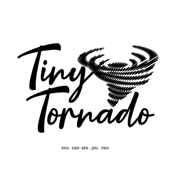 Tiny Tornado Svg Toddler Girls Terrible Two Svg Funny Etsy