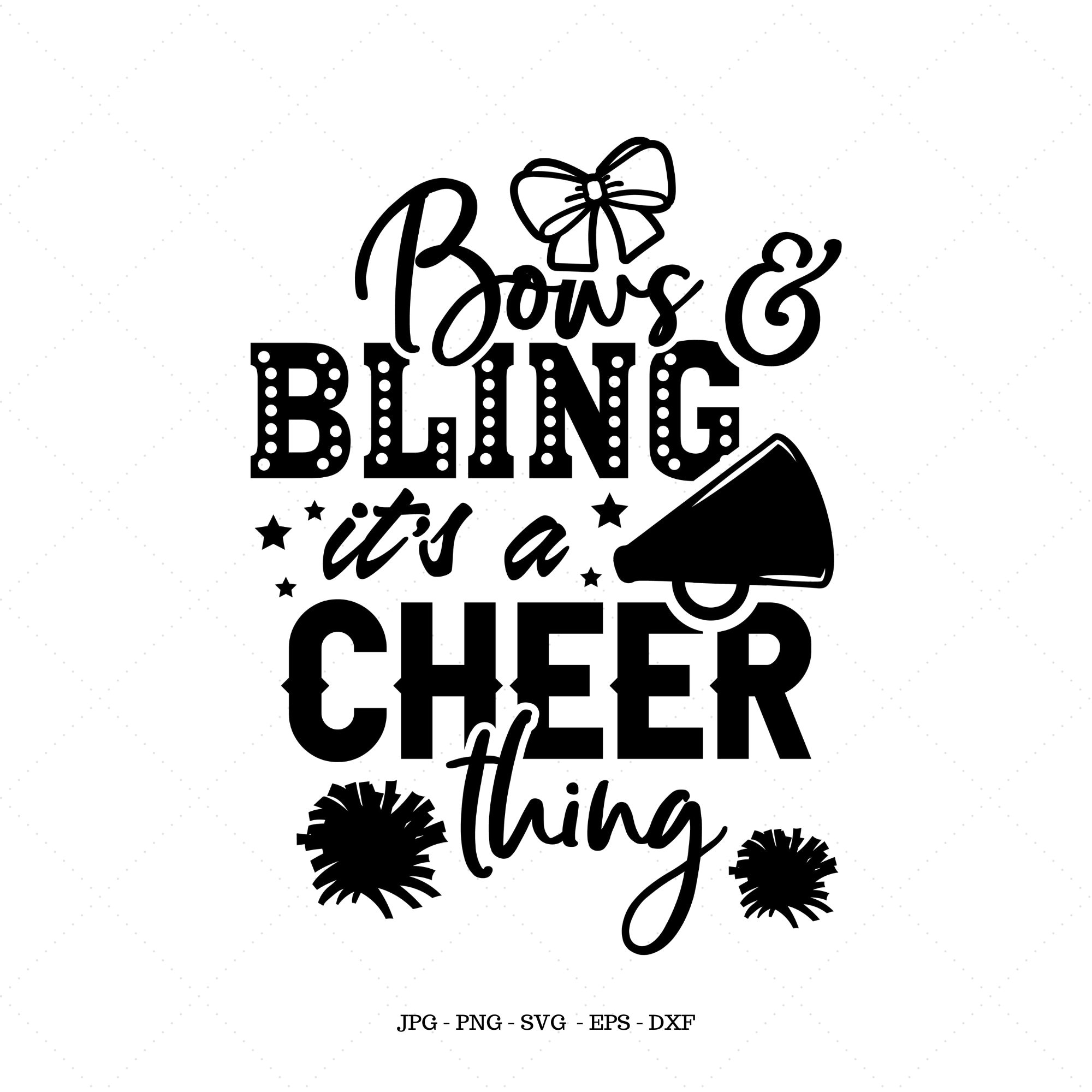 Cheer Bows With Sayings - Etsy