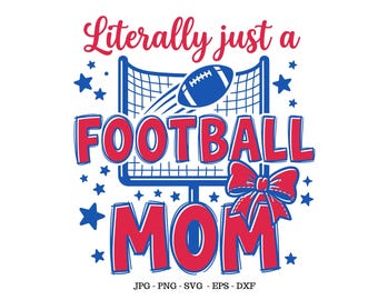 Einfach eine Fußballmama, Geschenk für Fußballmamas, Fußballzitat (SVG)