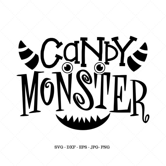 Download Candy Monster Kids Halloween Svg Boy Halloween Shirt Creepy Etsy