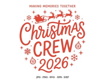 Weihnachtsgeschenk für die Clique, Weihnachtsteam, Cousin-Team