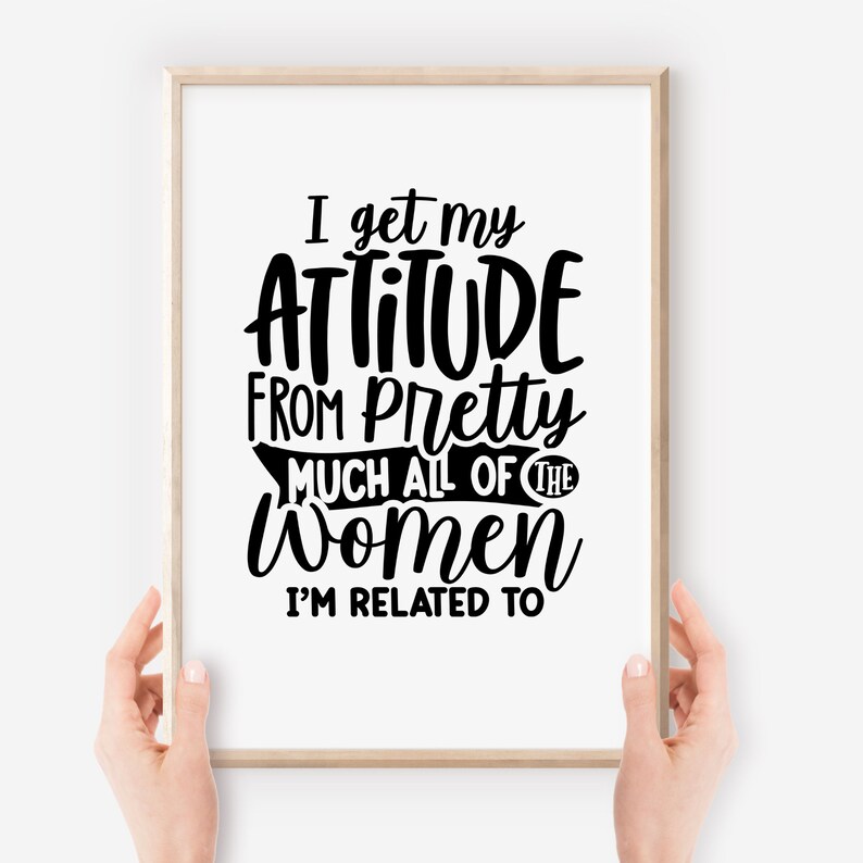 I Get My Attitude Svg Cute Toddler Svg Baby Saying Svg - Etsy