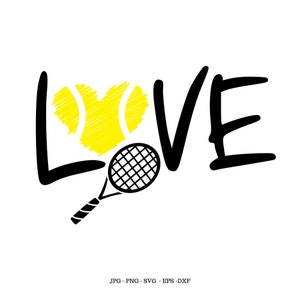 Balle De Tennis, Raquette De Tennis, Amateur De Tennis, Équipe De Tennis, Sports Valentine, Ball Valentine, Tennis Svg