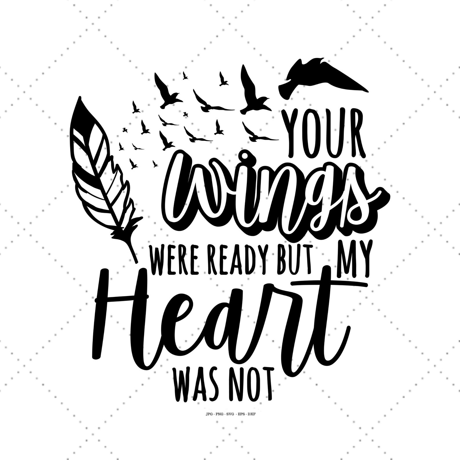 Loss of Loved One Svg Funeral Gift Mom Memory Gift Loss of Etsy