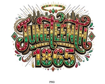 Juneteenth Shirt Png, 1865 Png, Black History Day