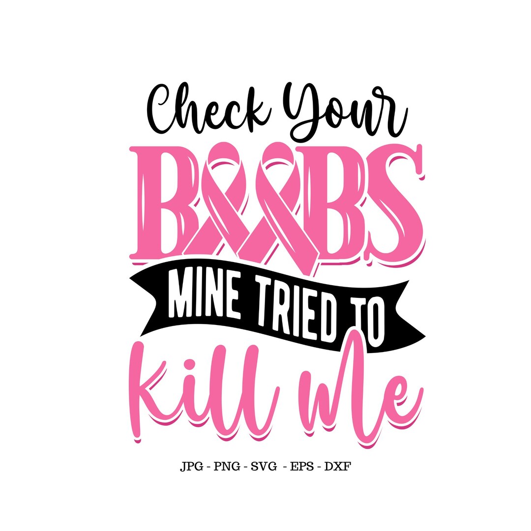 Funny Cancer Svg, Breast Cancer Gifts, Cancer Survivor, Pink Ribbon Png ...