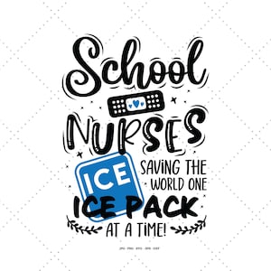 School Nurse Gift, School Nurse Svg, Nurses Day Gift, Health Room Decor, Funny Nurse Svg