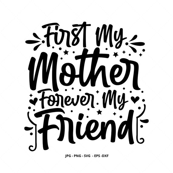Mom Daughter Gift, Mom Gift, First My Mother, Mom Gift from Kids, Gift for Mom, Mom Best Friend,